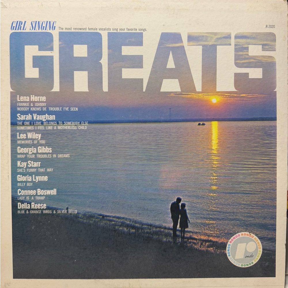 Girl Singing Greats Vinyl Record